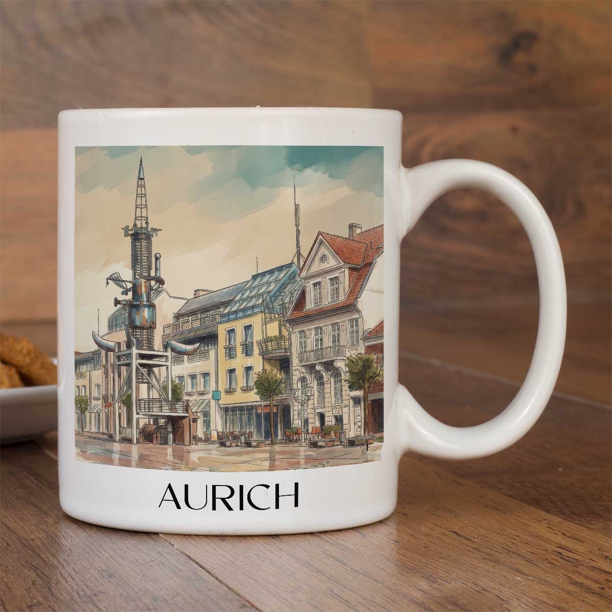 aurich-friesland-deutschland-kaffeebecher-aquarell