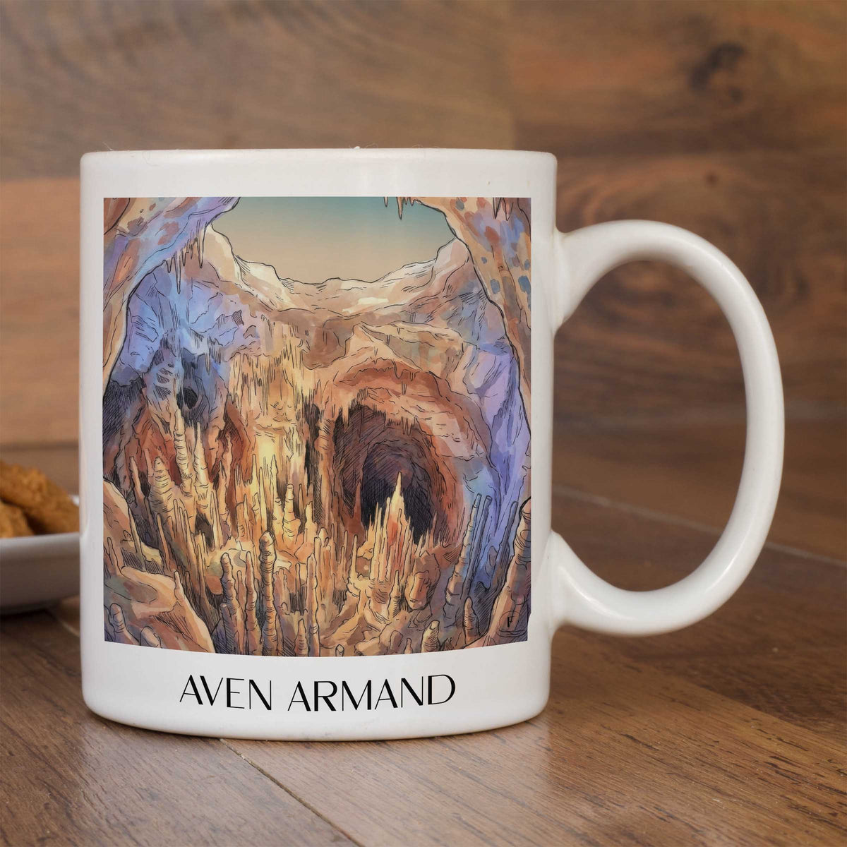 aven-armand-causse-méjean-frankreich-kaffeebecher-aquarell