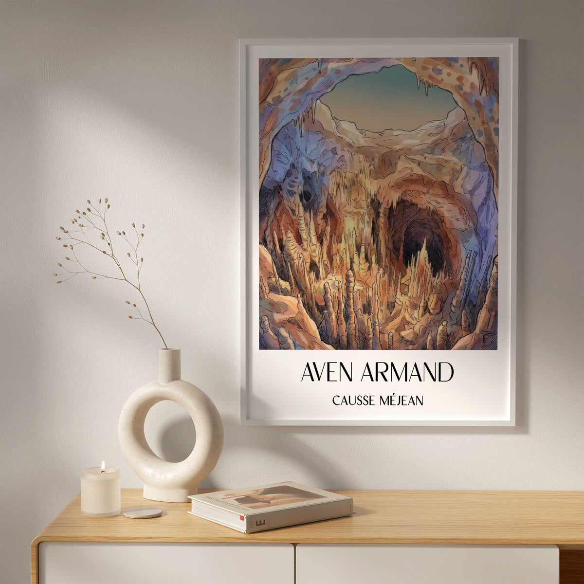 aven-armand-causse-méjean-frankreich-poster-aquarell