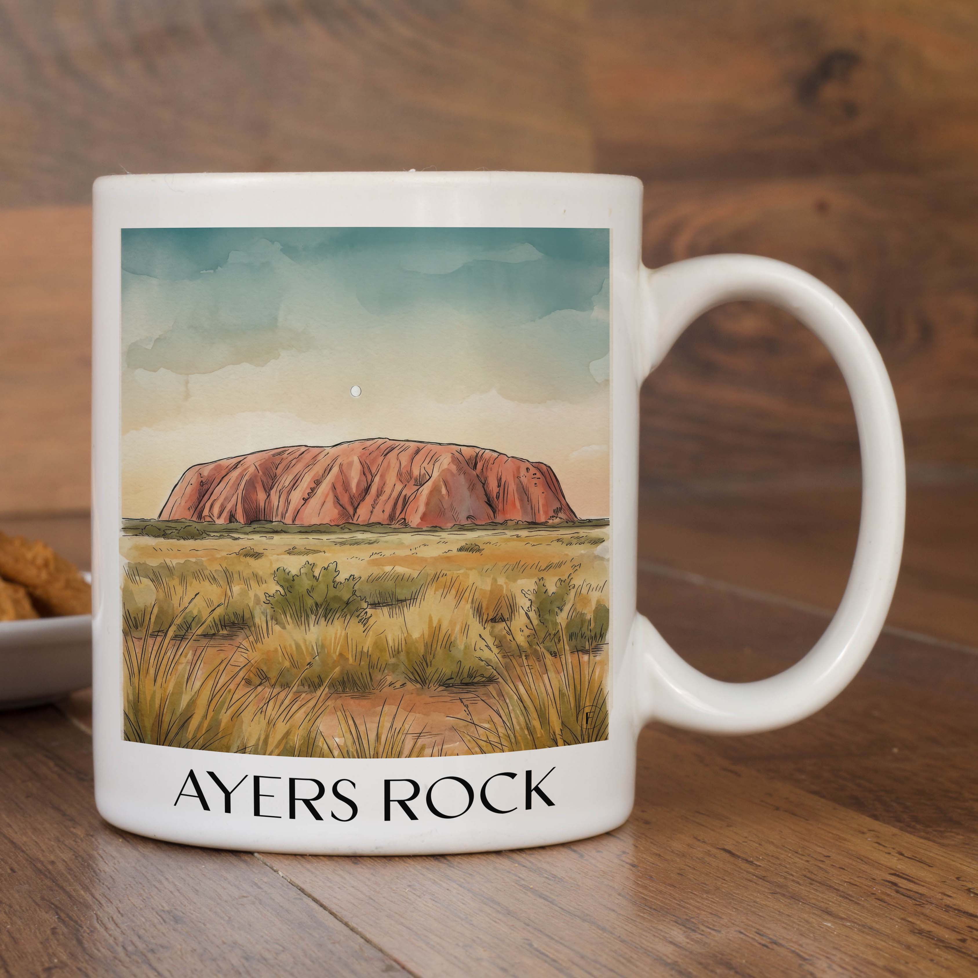 ayers-rock-australien-kaffeebecher-aquarell