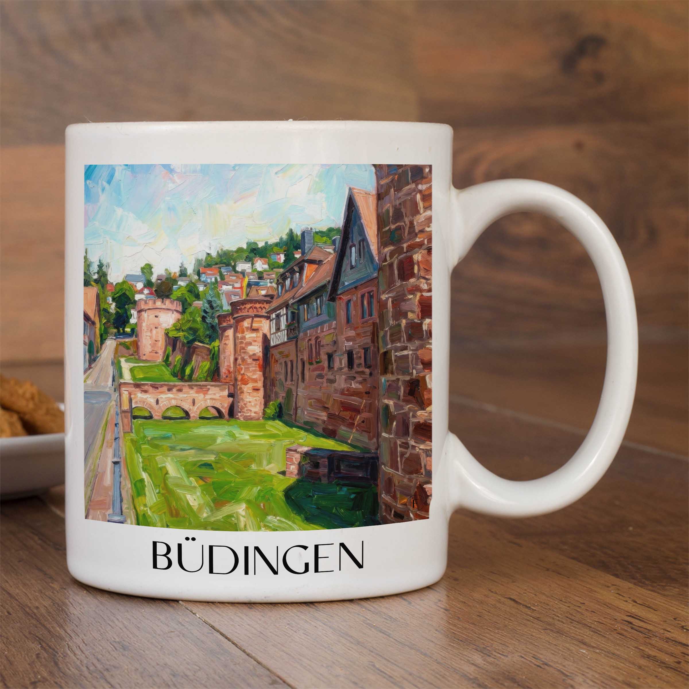 büdingen-wetterau-deutschland-kaffeebecher-oil-painting-oelgemaelde