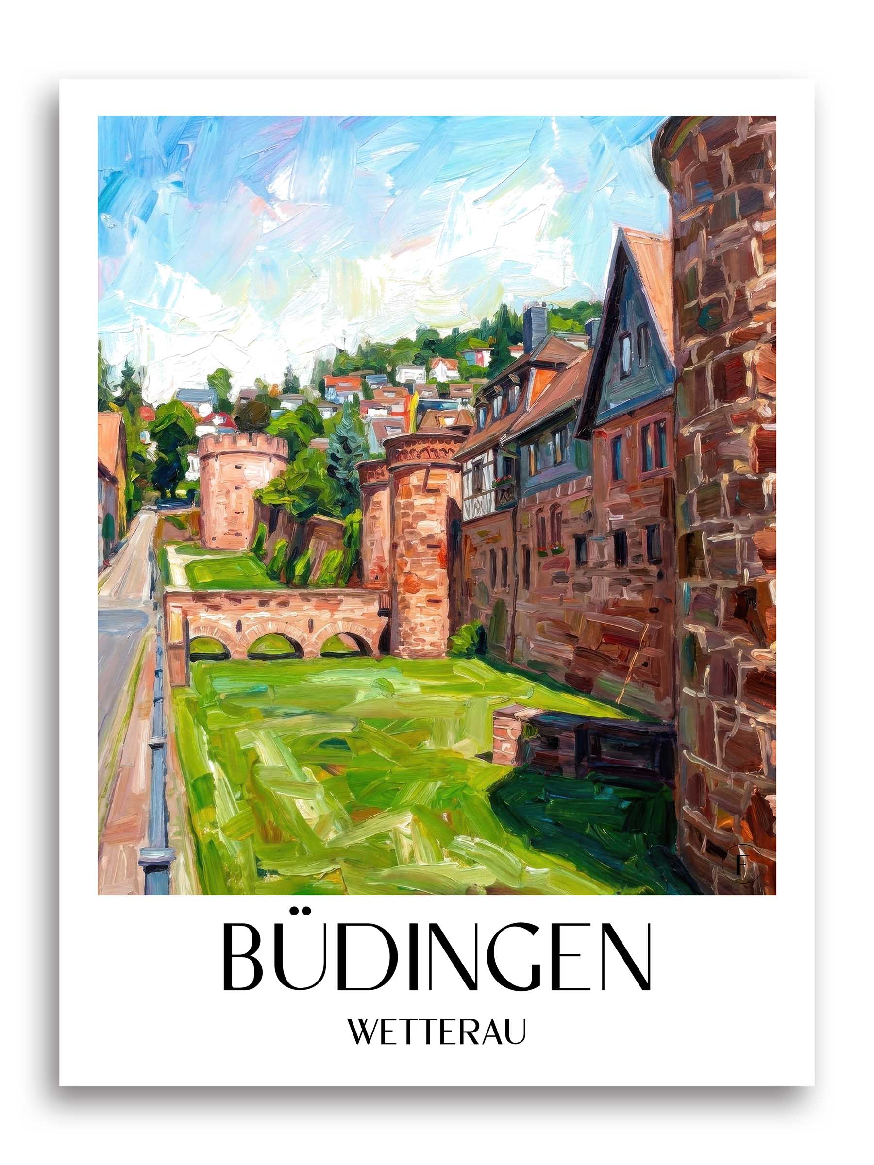 büdingen-wetterau-deutschland-poster-oil-painting-oelgemaelde