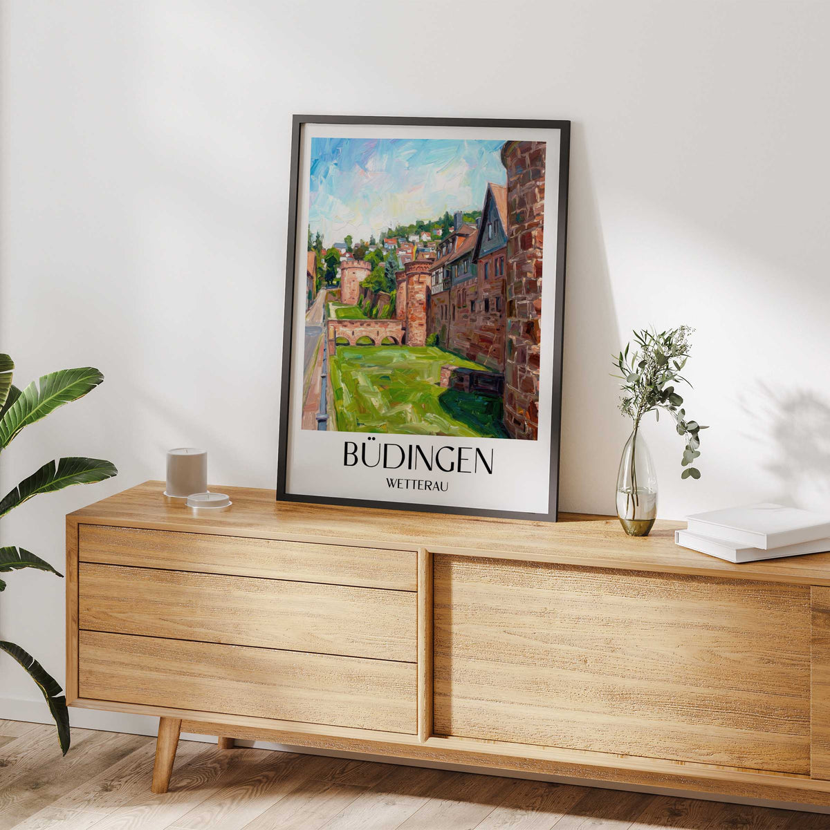 büdingen-wetterau-deutschland-poster-oil-painting-oelgemaelde