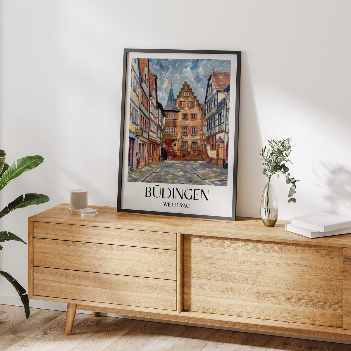 büdingen-wetterau-deutschland-poster-oil-painting-oelgemaelde