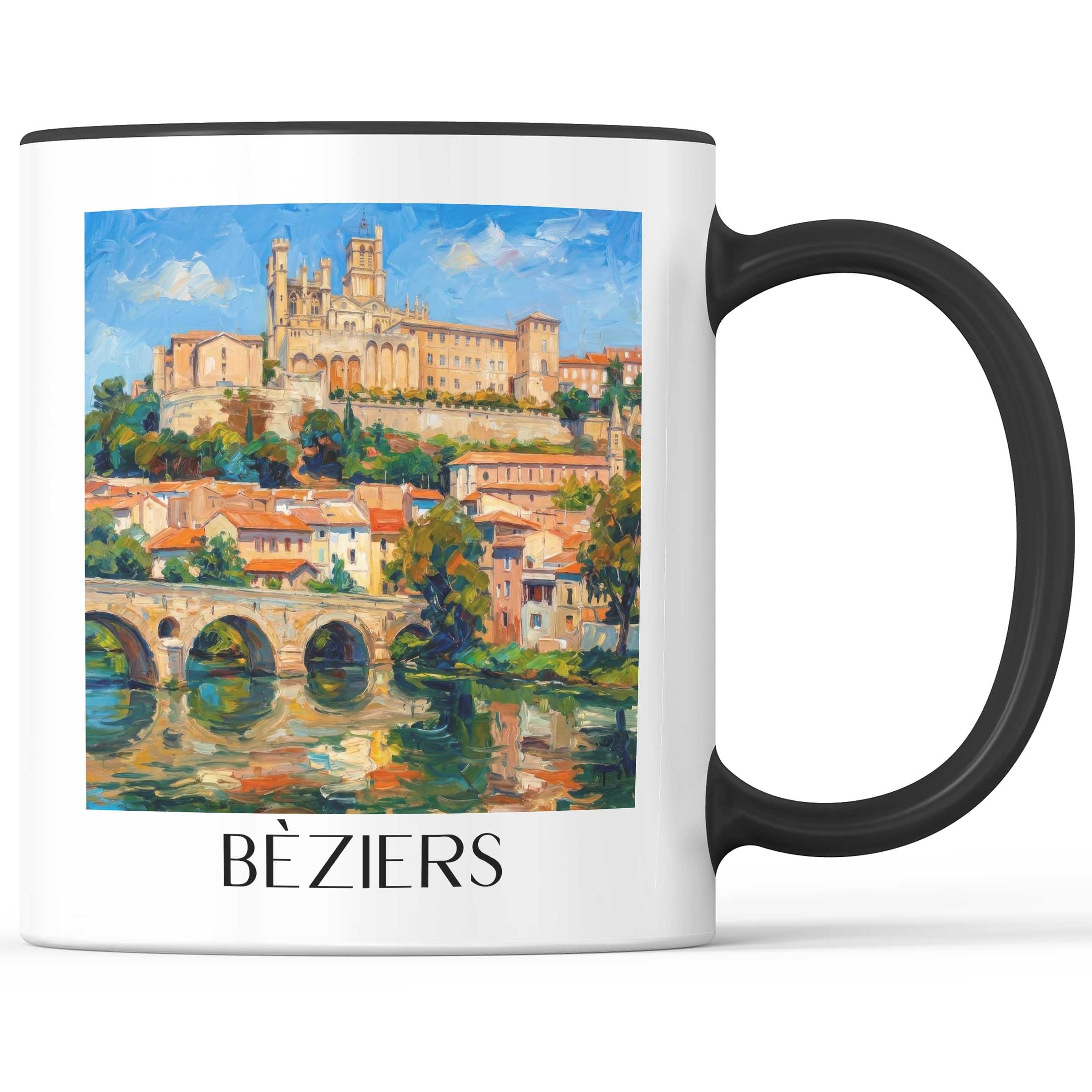bèziers-okzitanien-frankreich-kaffeebecher-oil-painting-oelgemaelde
