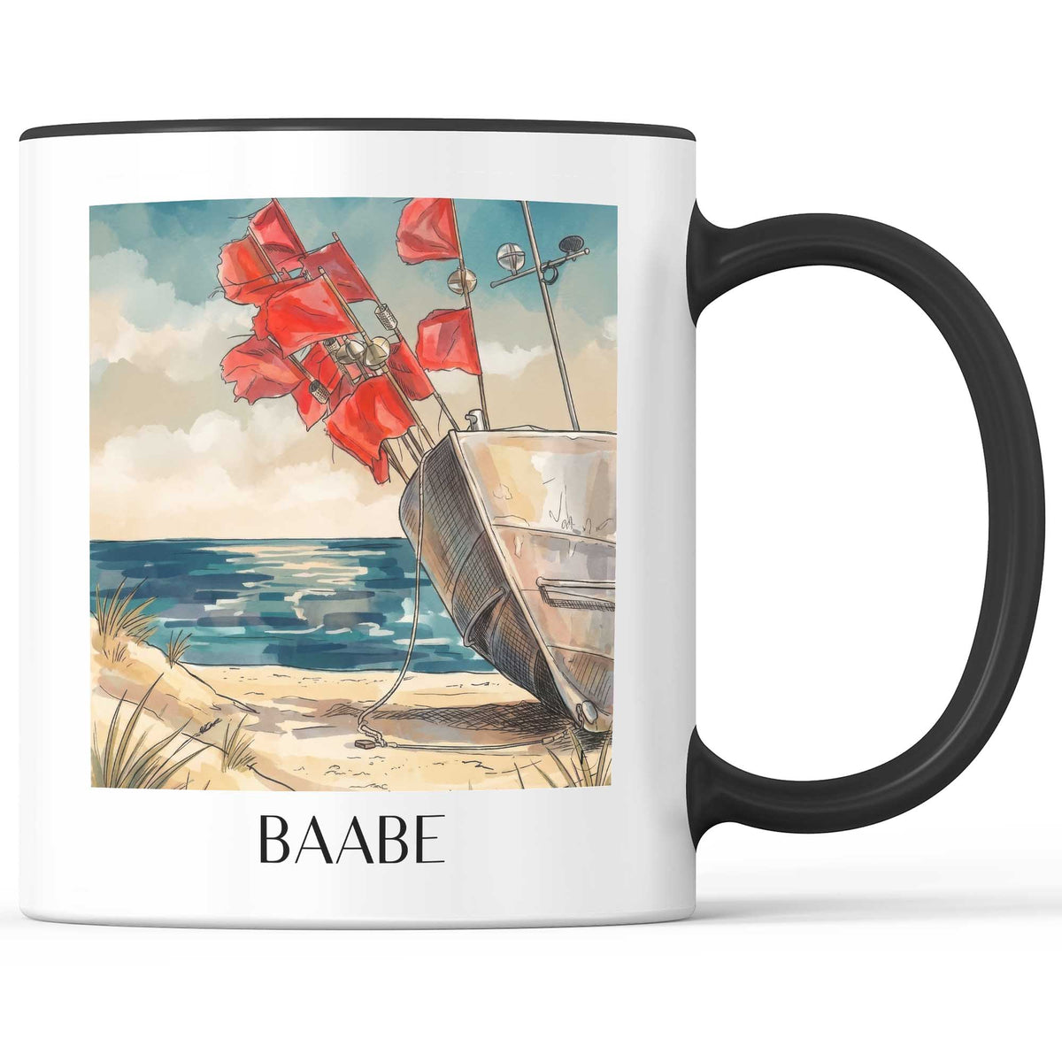 baabe-rügen-deutschland-kaffeebecher-aquarell