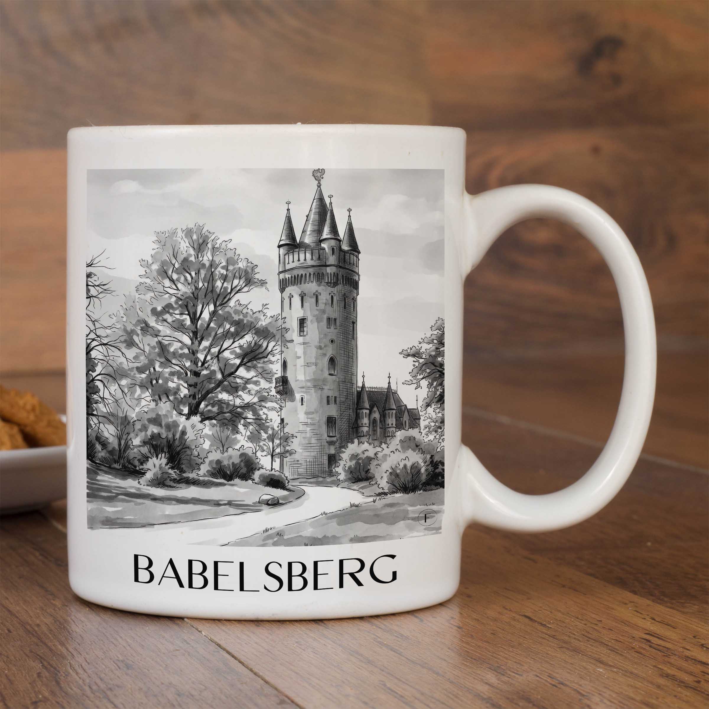 babelsberg-potsdam-deutschland-kaffeebecher-aquarell-schwarz-weiss