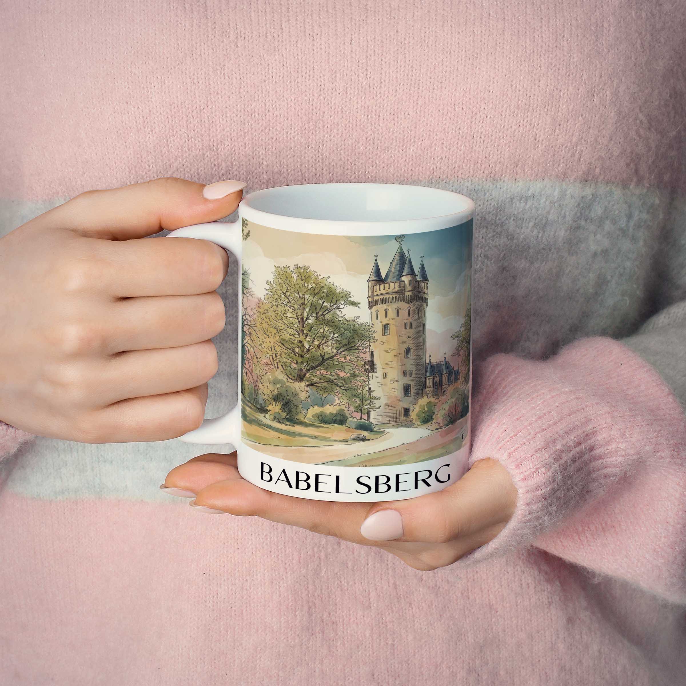 babelsberg-potsdam-deutschland-kaffeebecher-aquarell