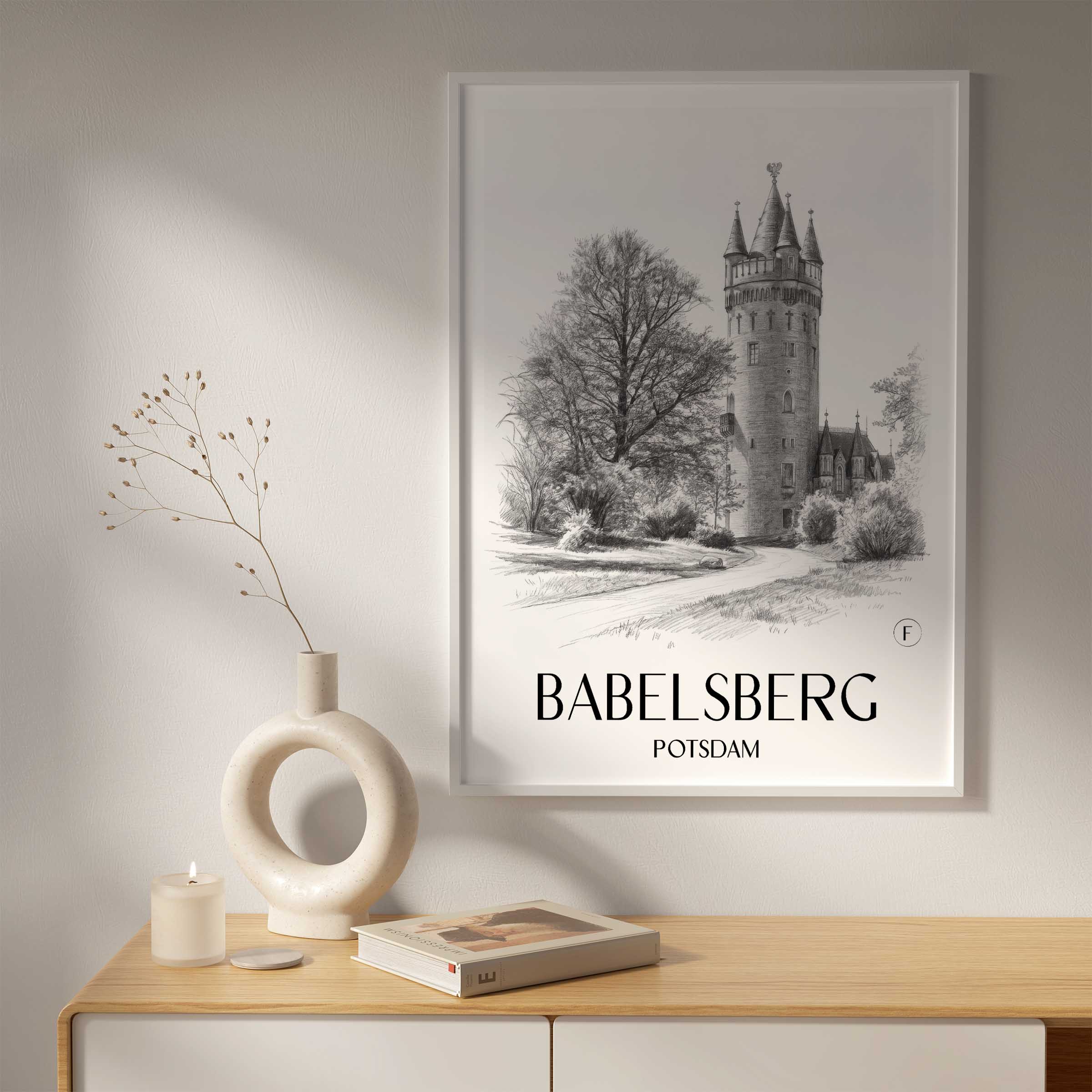 babelsberg-potsdam-deutschland-poster-bleistift-zeichnung-drawing