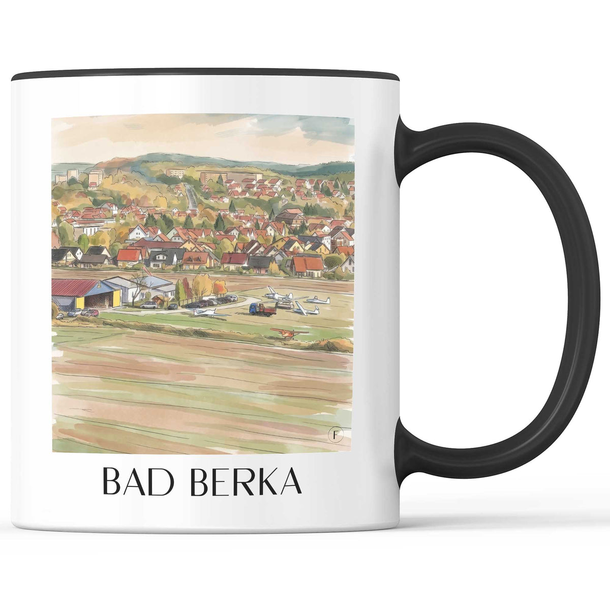 bad-berka-ilmtal-deutschland-kaffeebecher-aquarell