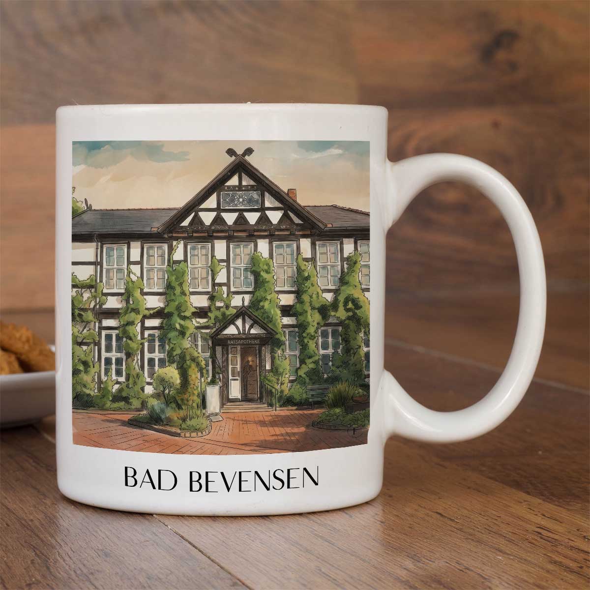 bad-bevensen-niedersachsen-deutschland-kaffeebecher-aquarell