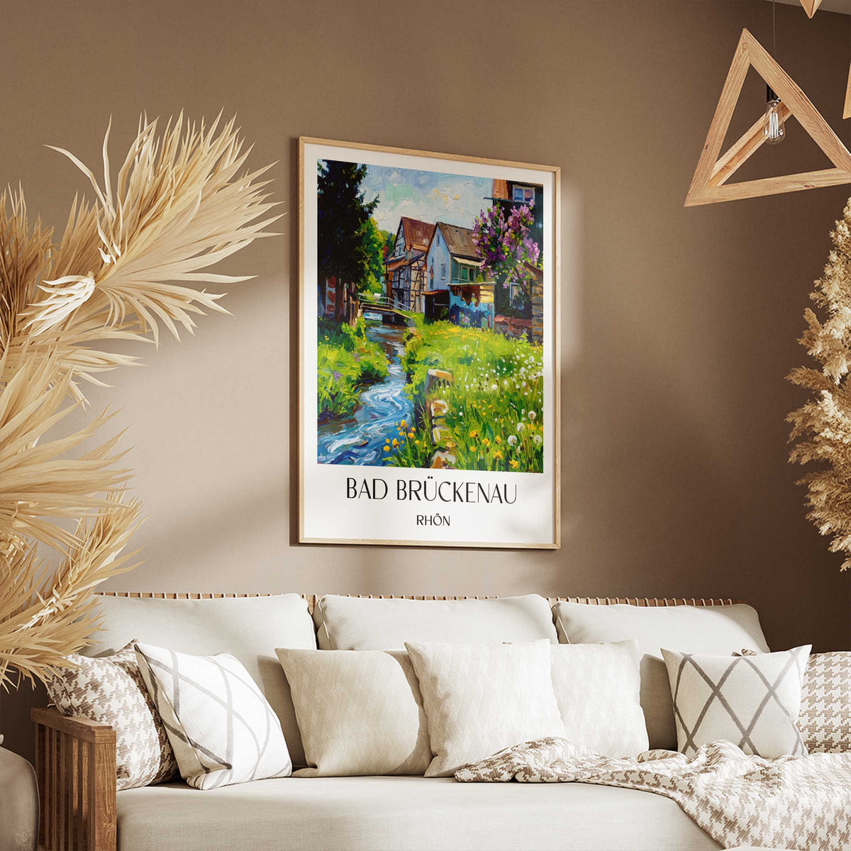bad-brückenau-rhön-deutschland-poster-oil-painting-oelgemaelde