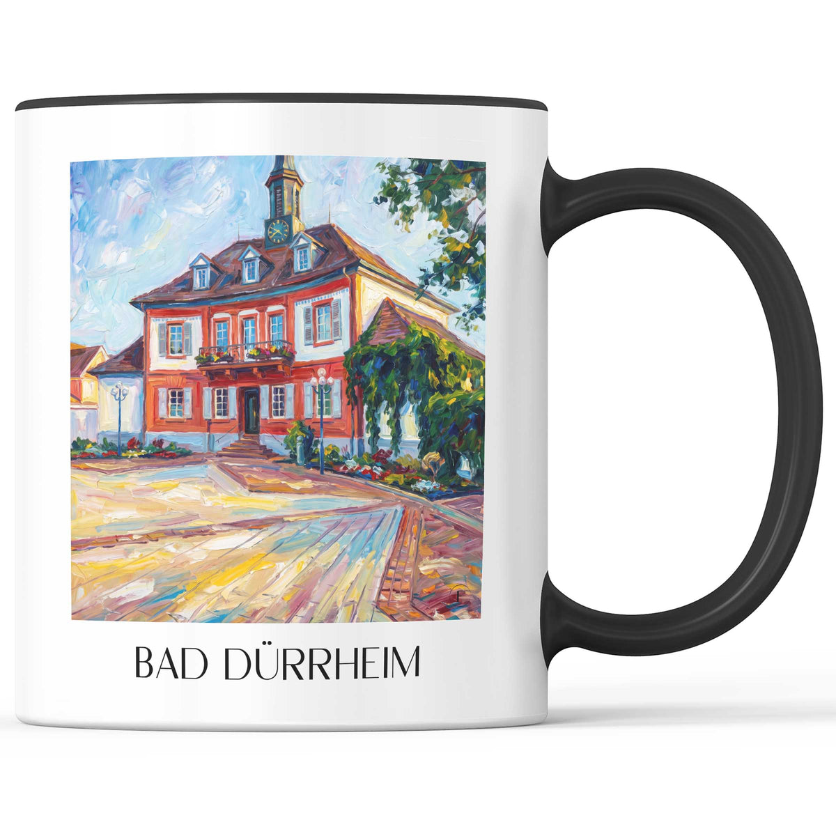 bad-dürrheim-baden-württemberg-deutschland-kaffeebecher-oil-painting-oelgemaelde