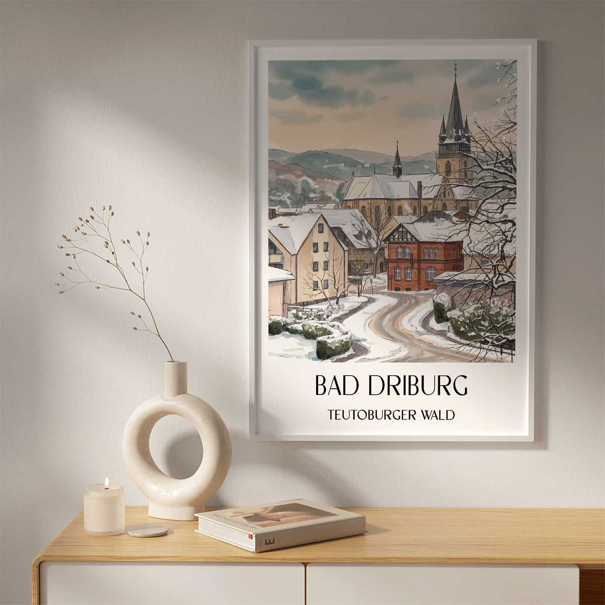 bad-driburg-teutoburger-wald-deutschland-poster-aquarell