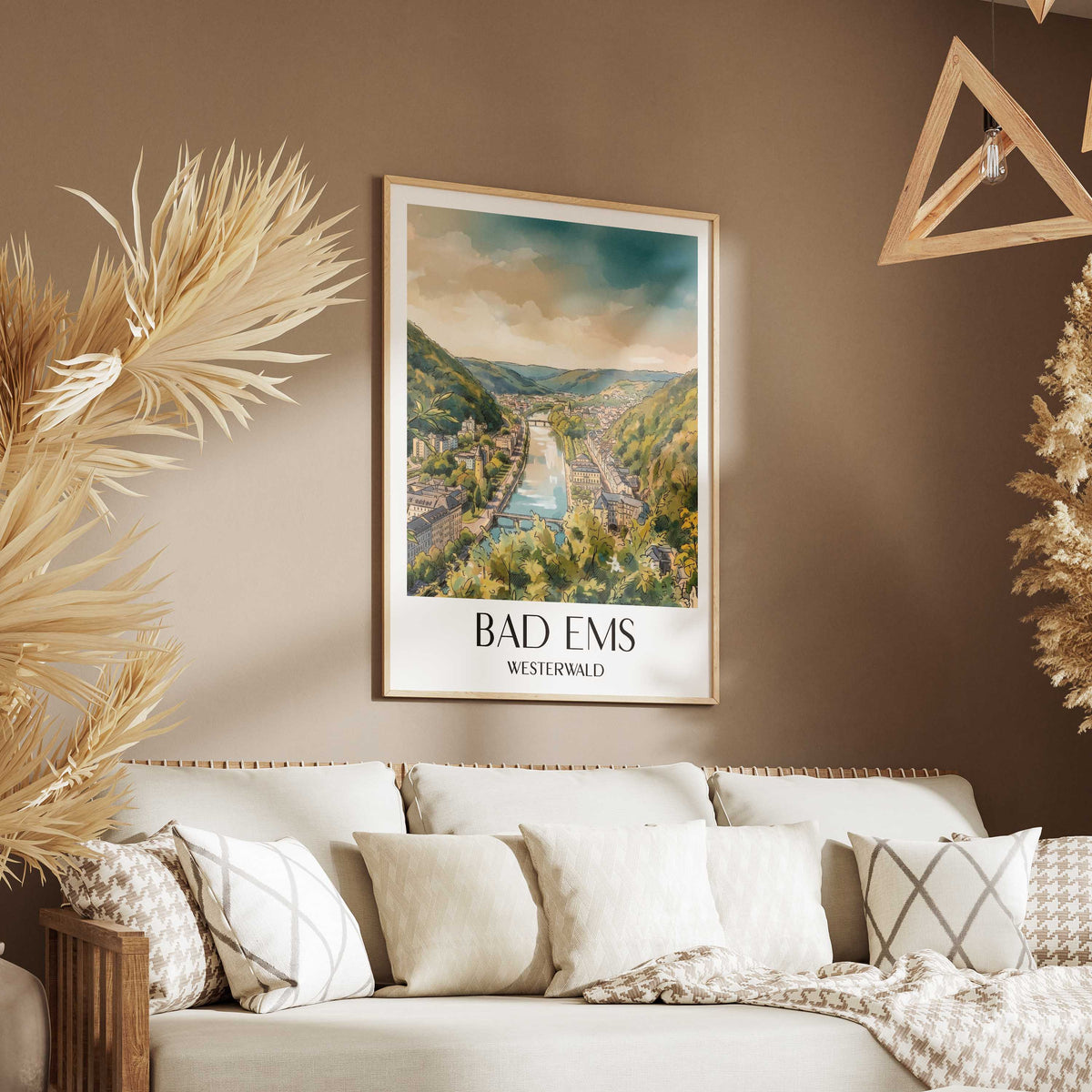bad-ems-westerwald-deutschland-poster-aquarell