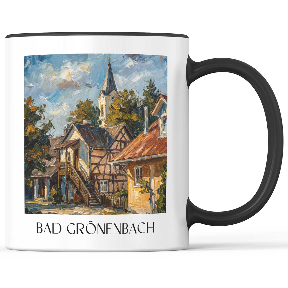 bad-grönenbach-unterallgäu-deutschland-kaffeebecher-oil-painting-oelgemaelde