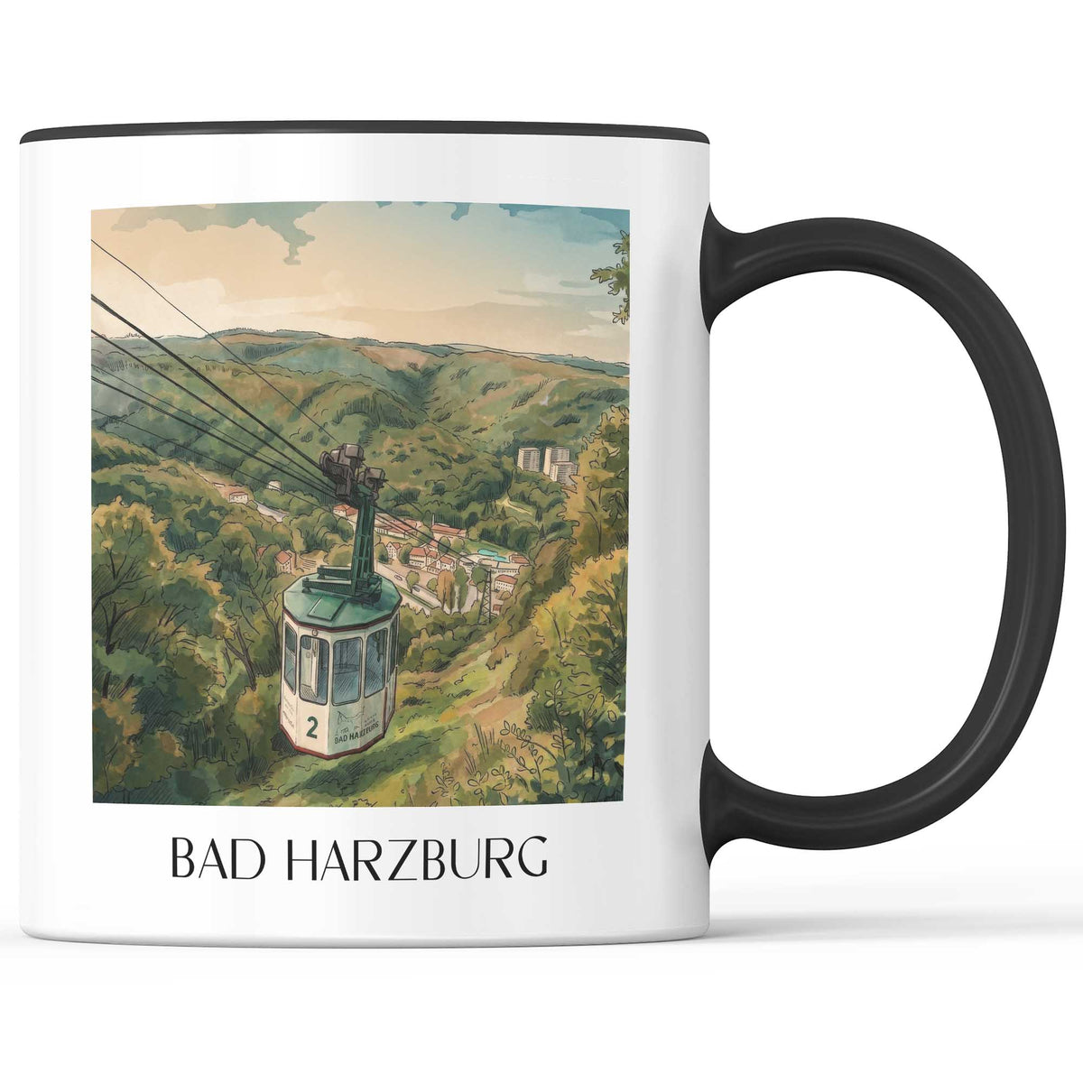 bad-harzburg-harz-deutschland-kaffeebecher-aquarell