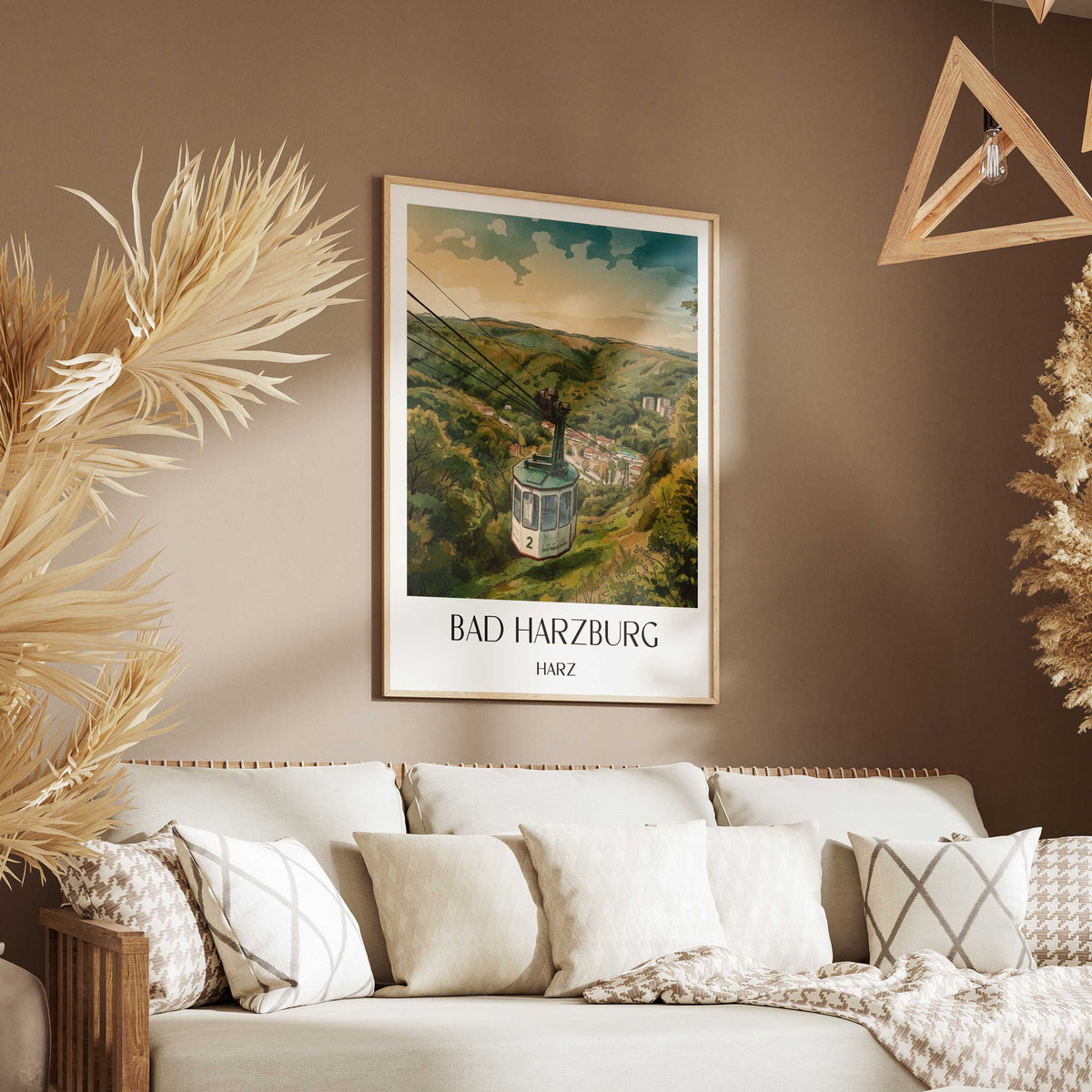 bad-harzburg-harz-deutschland-poster-aquarell