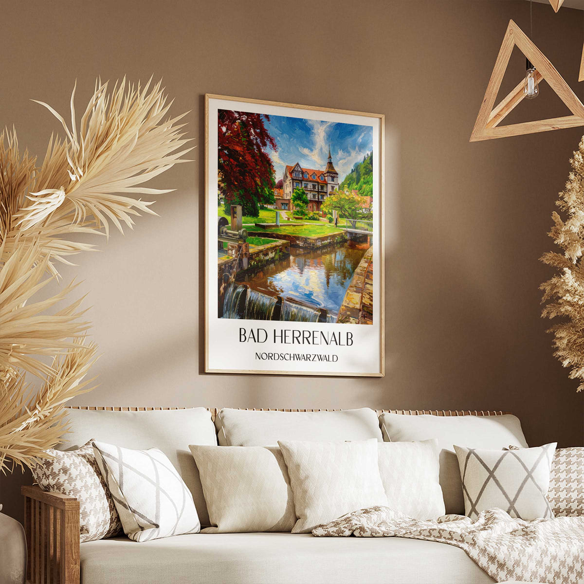 bad-herrenalb-nordschwarzwald-deutschland-poster-oil-painting-oelgemaelde