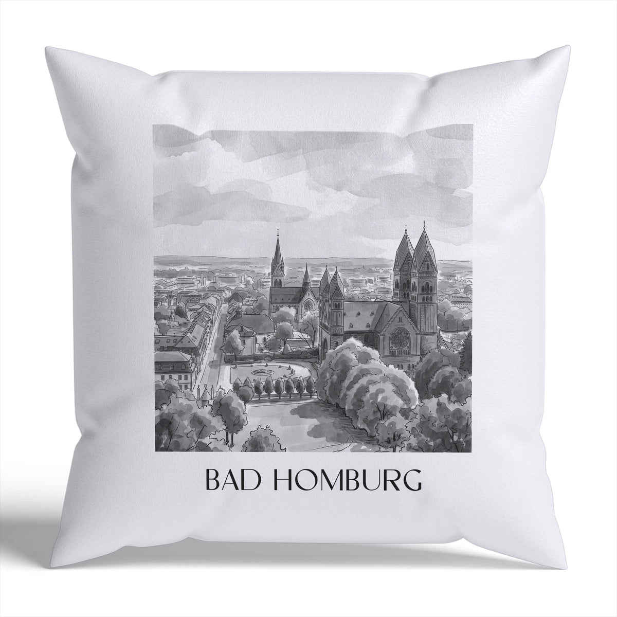 bad-homburg-hessen-deutschland-kissenbezug-aquarell-schwarz-weiss