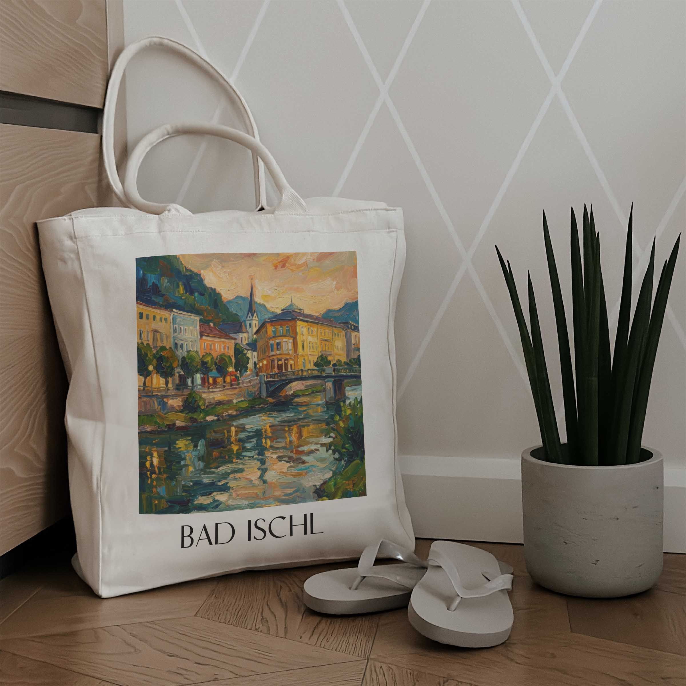 bad-ischl-österreich-österreich-einkaufstasche-oil-painting-oelgemaelde