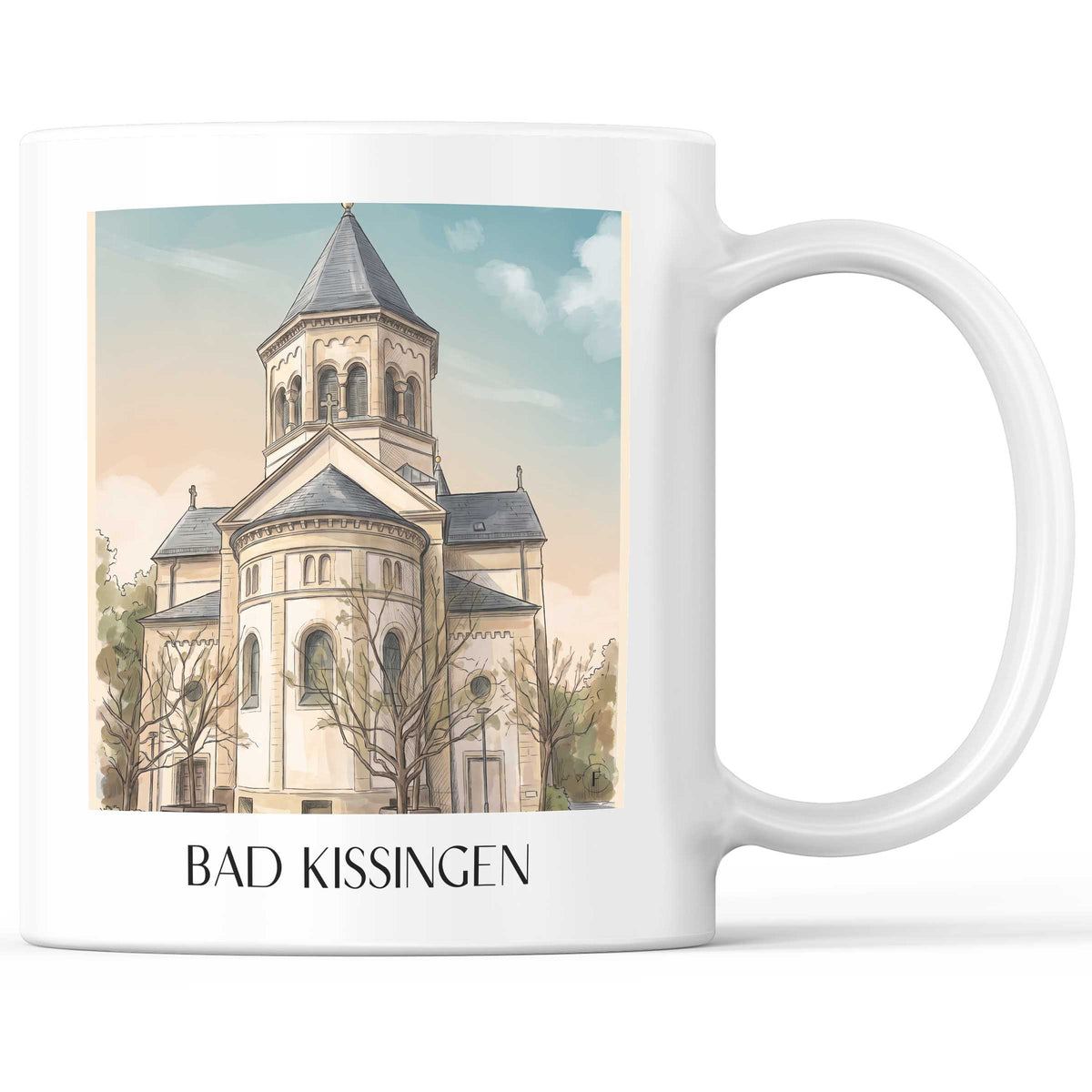 bad-kissingen-rhön-deutschland-kaffeebecher-aquarell