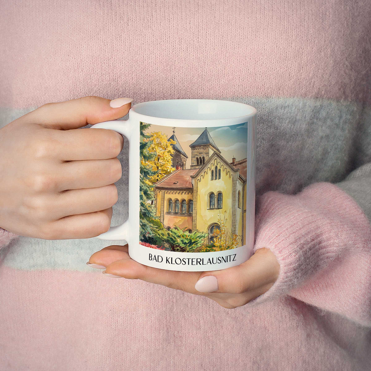 bad-klosterlausnitz-thüringen-deutschland-kaffeebecher-aquarell