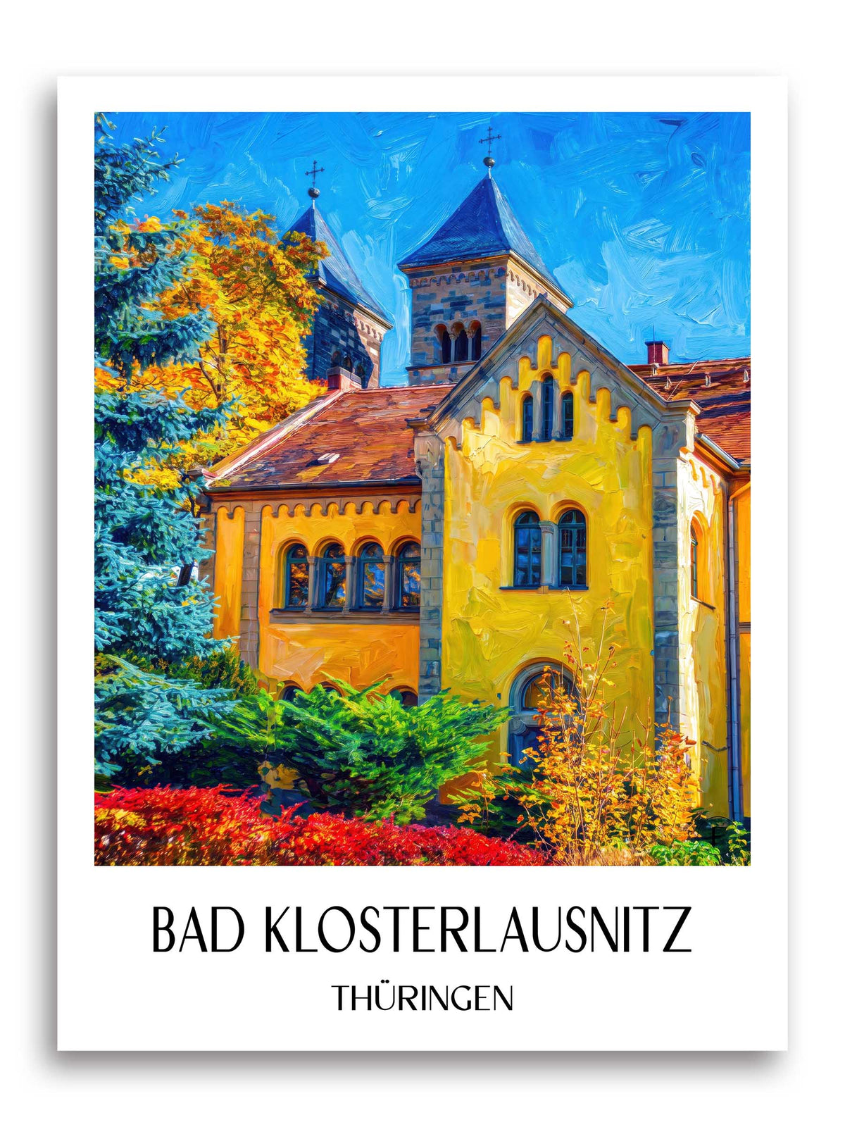 bad-klosterlausnitz-thüringen-deutschland-poster-oil-painting-oelgemaelde