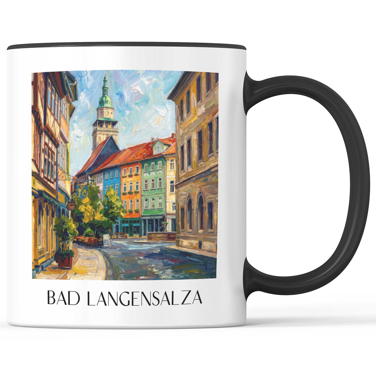 bad-langensalza-thüringer-becken-deutschland-kaffeebecher-oil-painting-oelgemaelde
