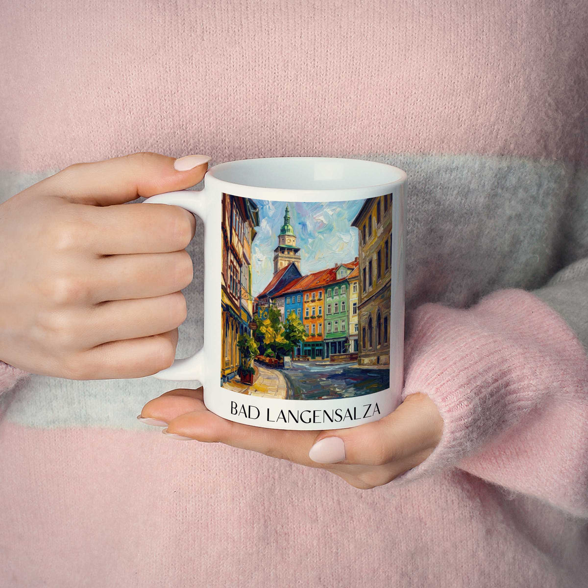 bad-langensalza-thüringer-becken-deutschland-kaffeebecher-oil-painting-oelgemaelde