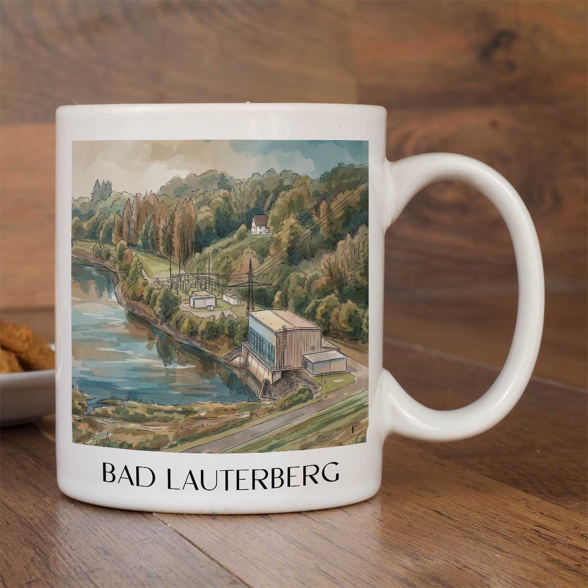 bad-lauterberg-südharz-deutschland-kaffeebecher-aquarell