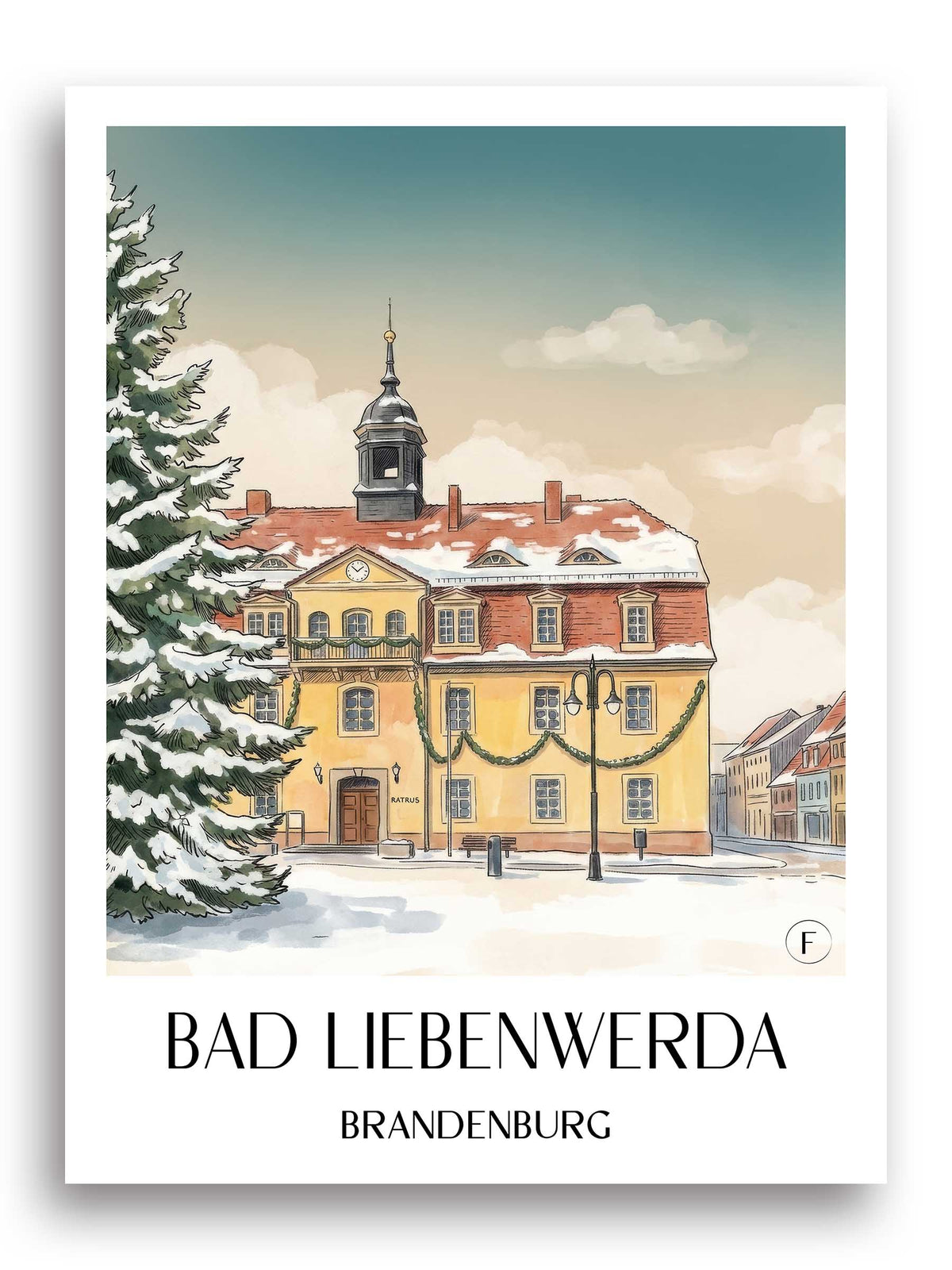 bad-liebenwerda-brandenburg-deutschland-poster-aquarell