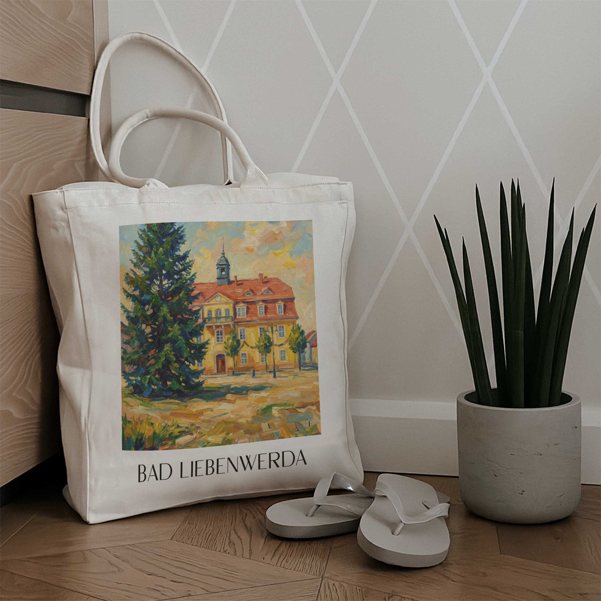 bad-liebenwerda-brandenburg-deutschland-einkaufstasche-oil-painting-oelgemaelde