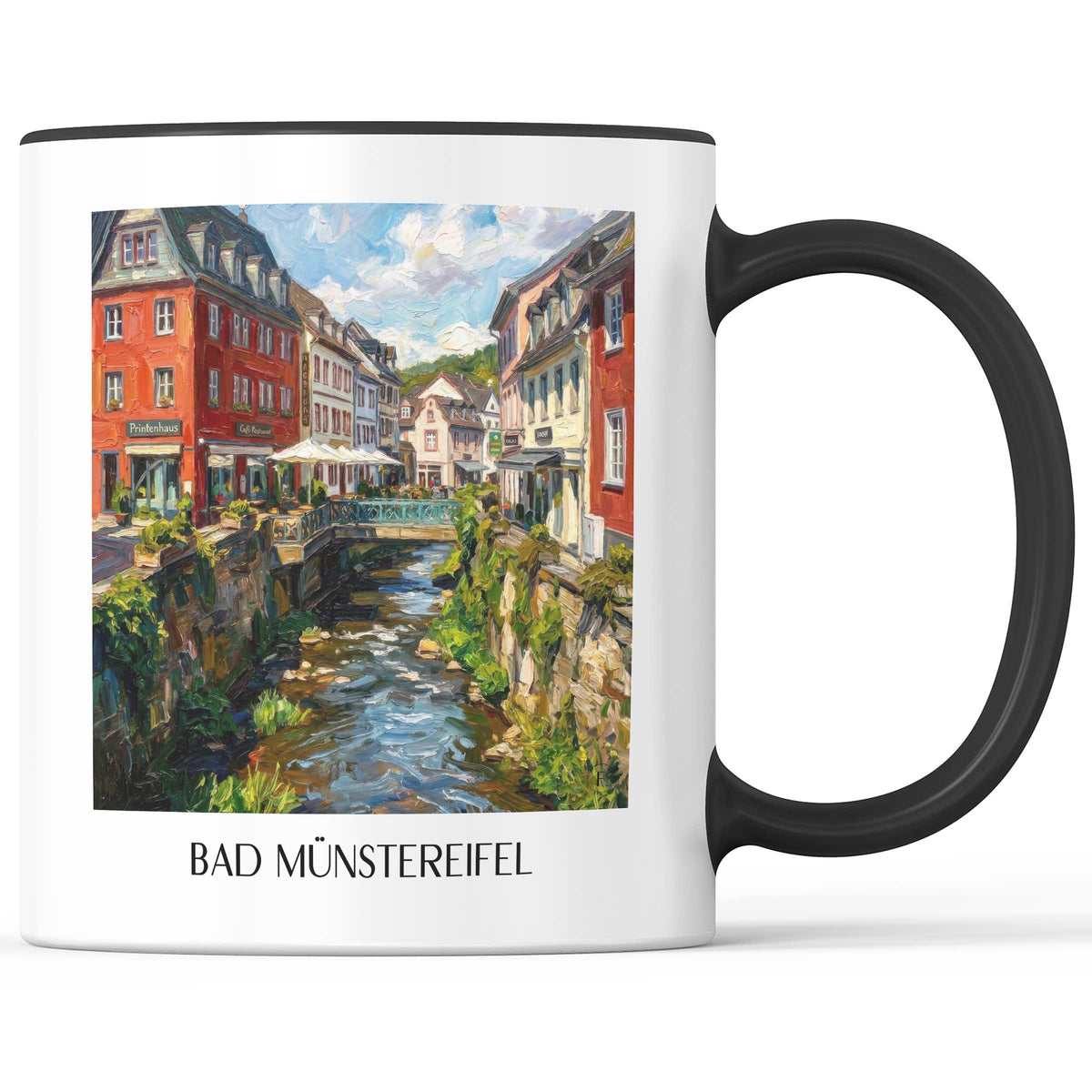 bad-münstereifel-eifel-deutschland-kaffeebecher-oil-painting-oelgemaelde