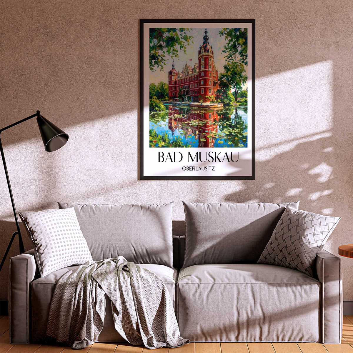 bad-muskau-oberlausitz-deutschland-poster-oil-painting-oelgemaelde