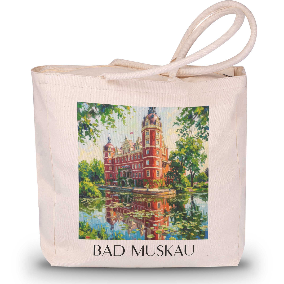 bad-muskau-oberlausitz-deutschland-einkaufstasche-oil-painting-oelgemaelde