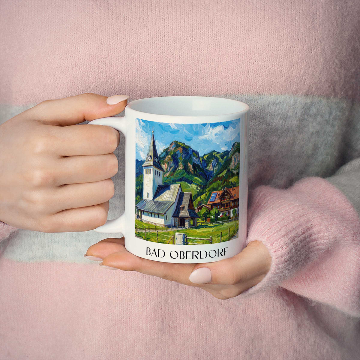 bad-oberdorf-allgäu-deutschland-kaffeebecher-oil-painting-oelgemaelde