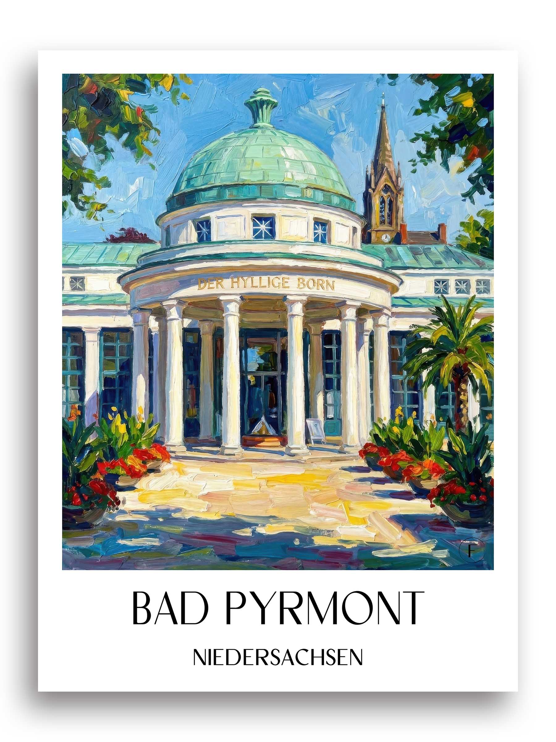 bad-pyrmont-niedersachsen-deutschland-poster-oil-painting-oelgemaelde