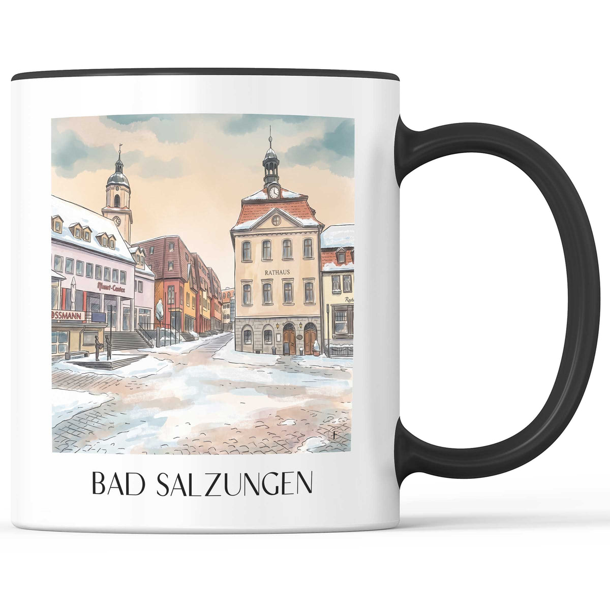 bad-salzungen-werratal-deutschland-kaffeebecher-aquarell