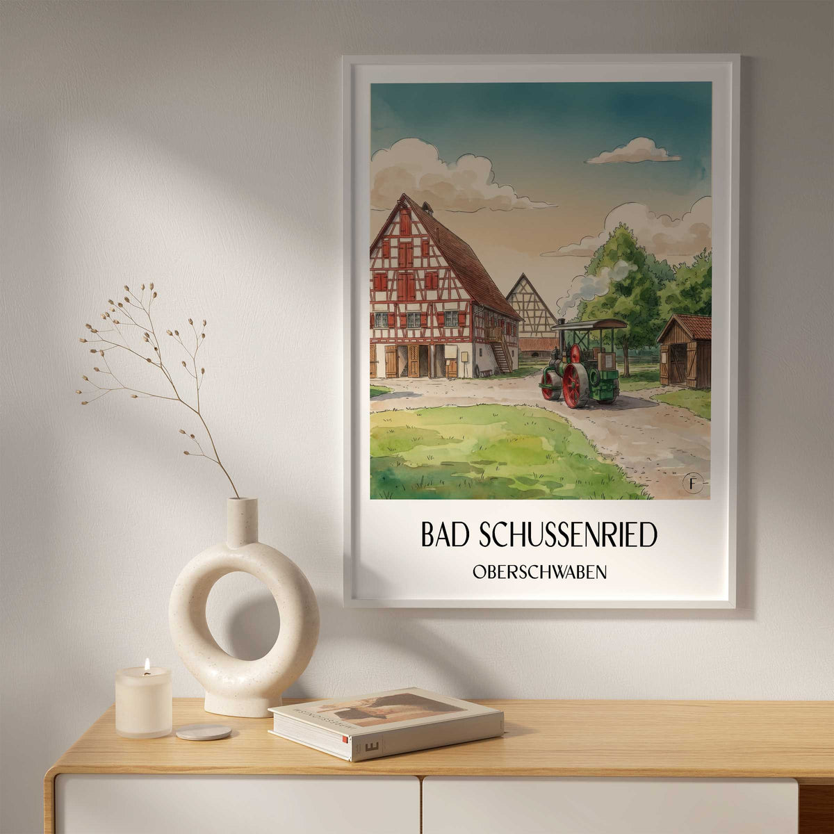 bad-schussenried-oberschwaben-deutschland-poster-aquarell