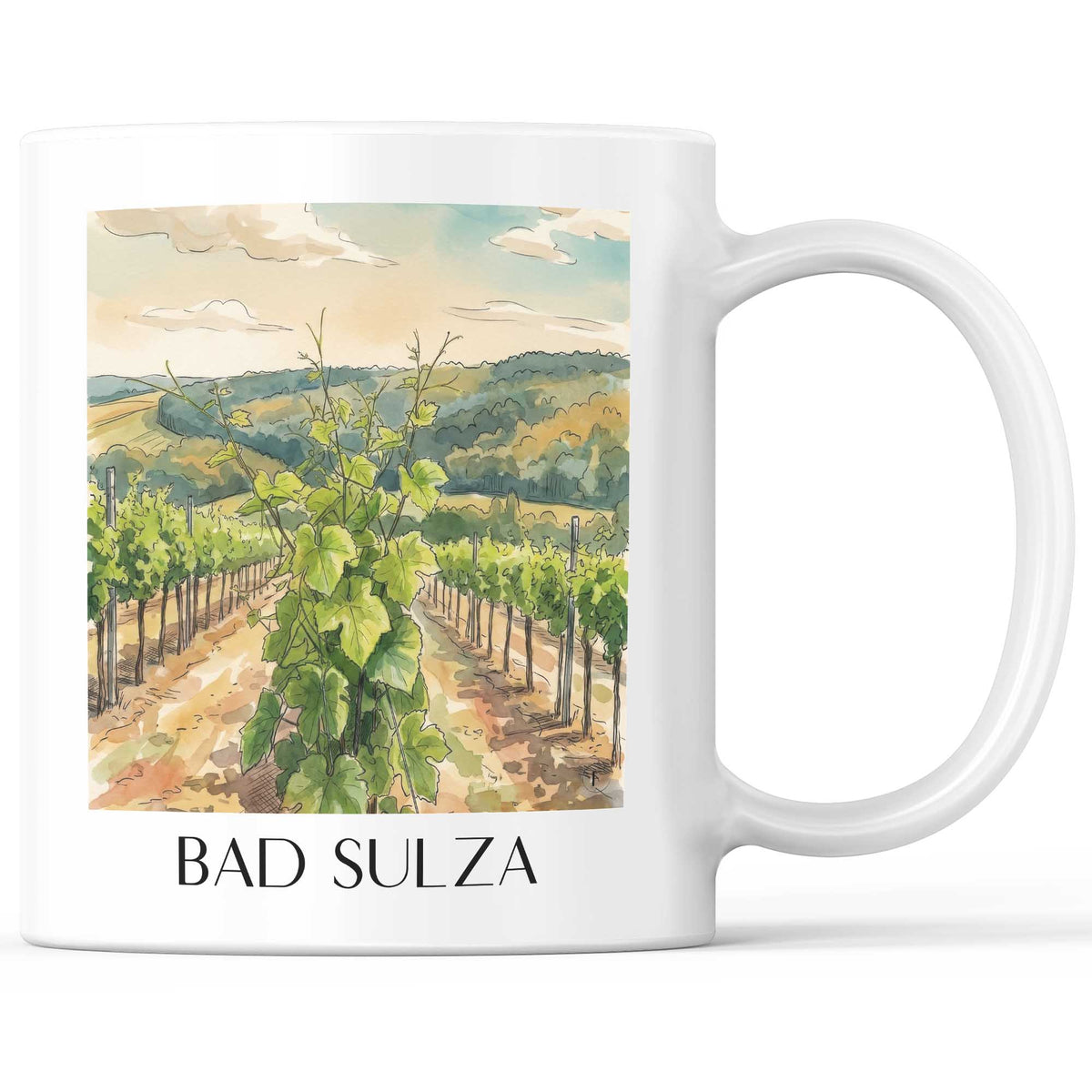 bad-sulza-ilmtal-deutschland-kaffeebecher-aquarell