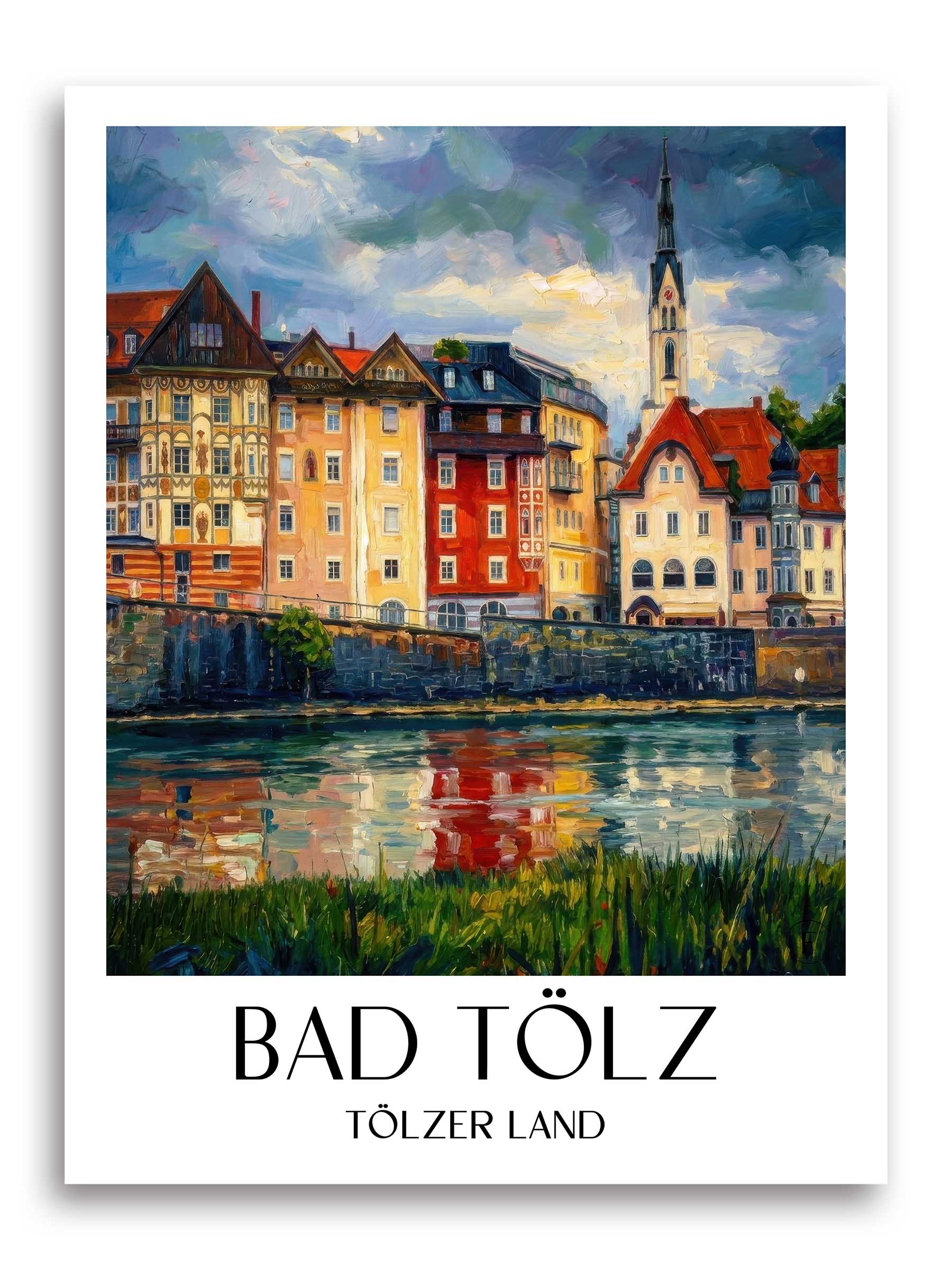 bad-tölz-tölzer-land-deutschland-poster-oil-painting-oelgemaelde