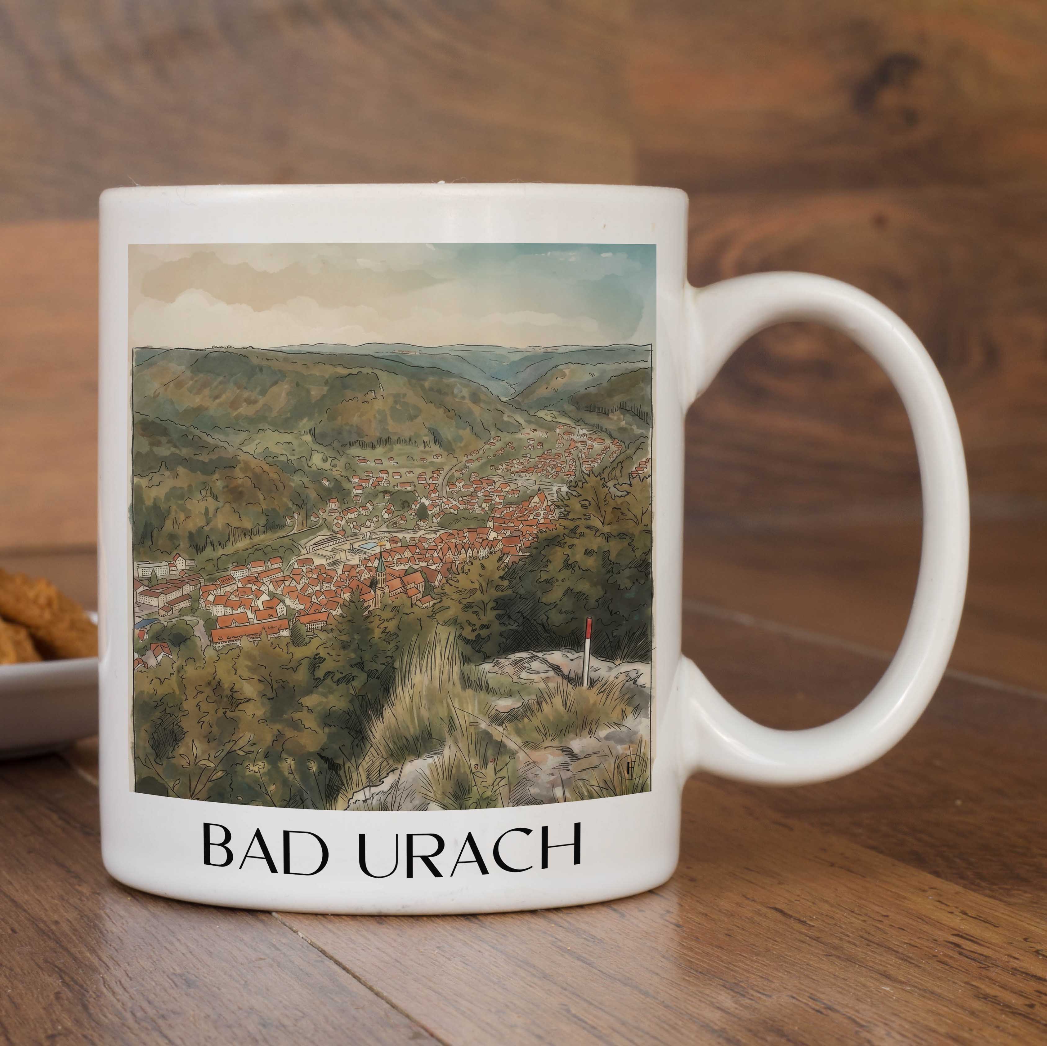 bad-urach-deutschland-kaffeebecher-aquarell