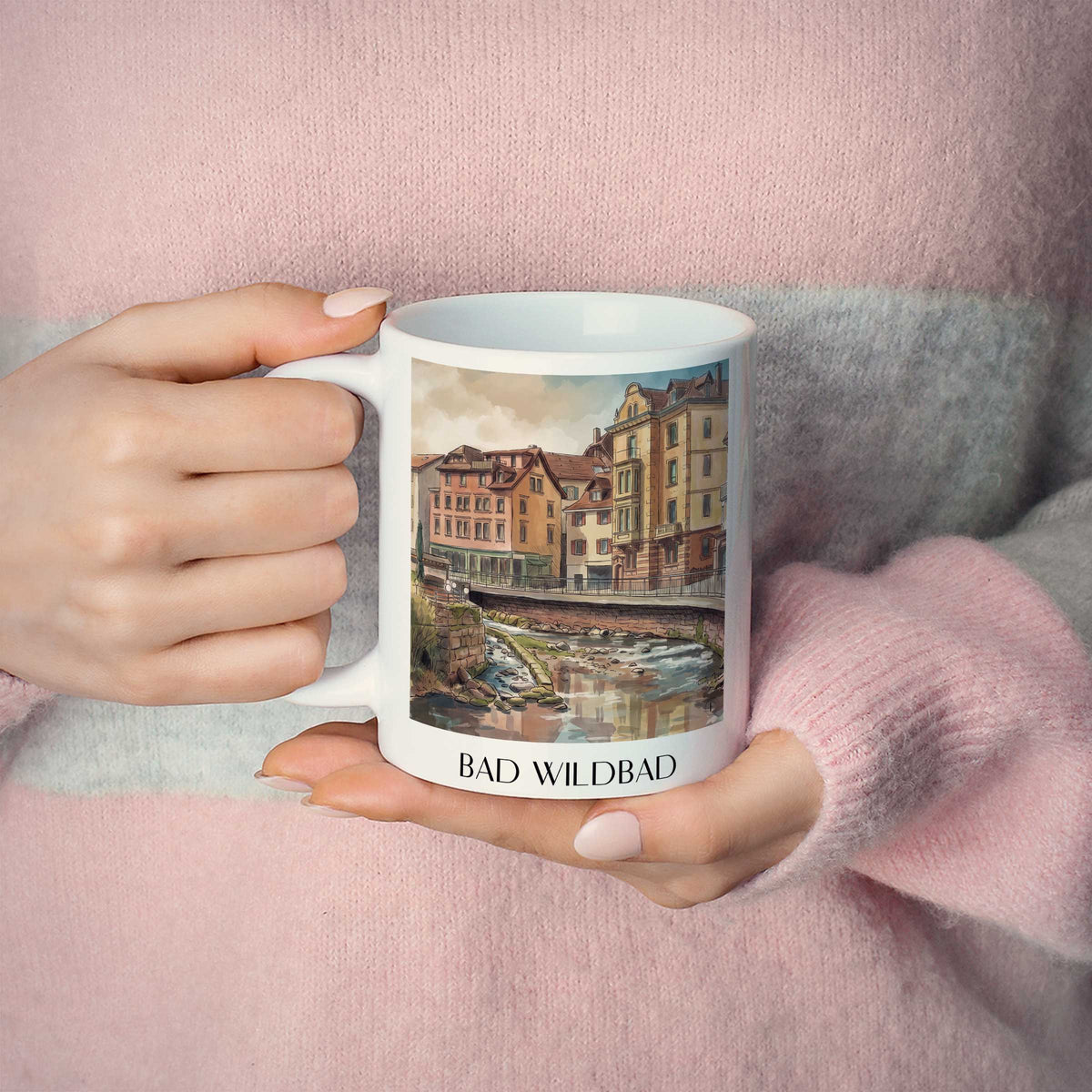 bad-wildbad-nordschwarzwald-deutschland-kaffeebecher-aquarell