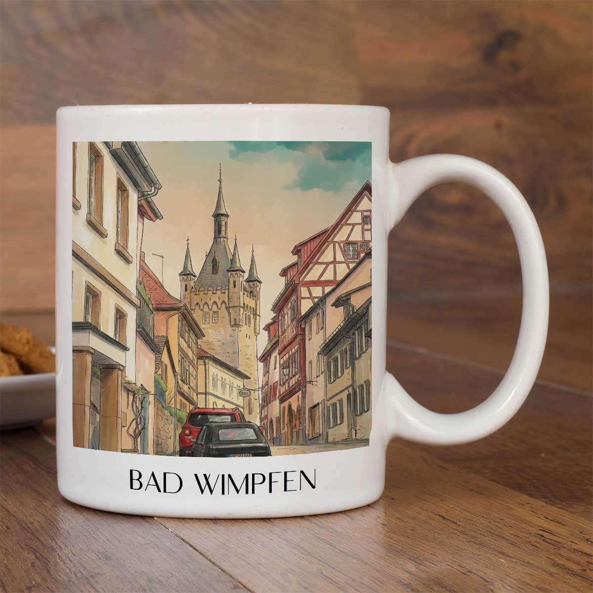 bad-wimpfen-neckartal-deutschland-kaffeebecher-aquarell