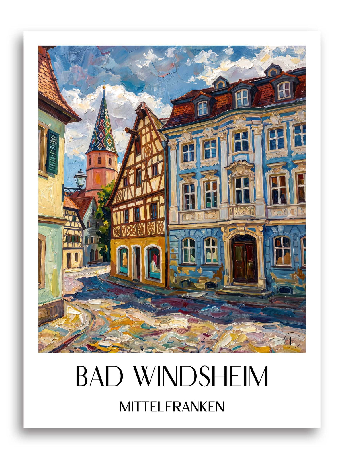 bad-windsheim-mittelfranken-deutschland-poster-oil-painting-oelgemaelde