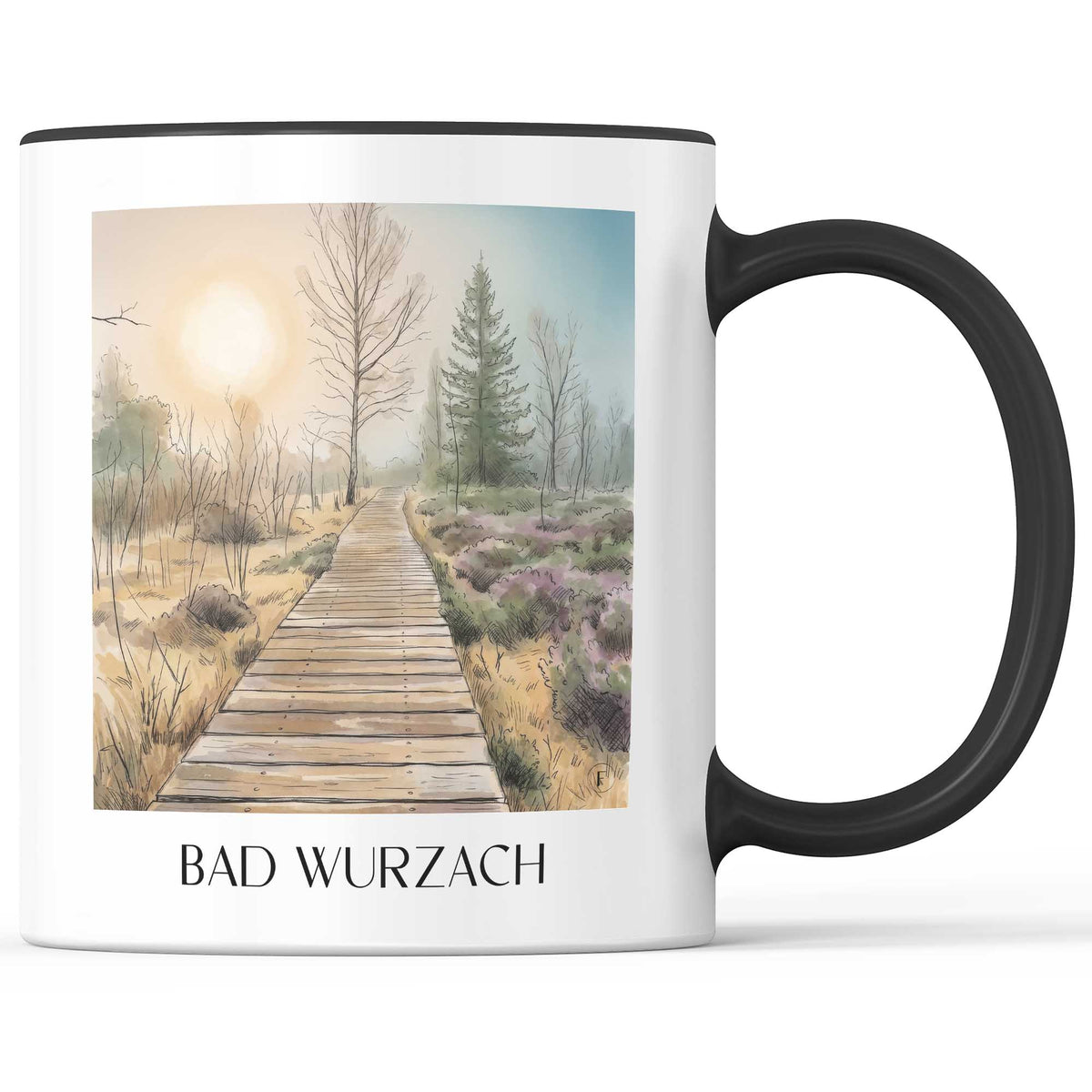 bad-wurzach-oberschwaben-deutschland-kaffeebecher-aquarell
