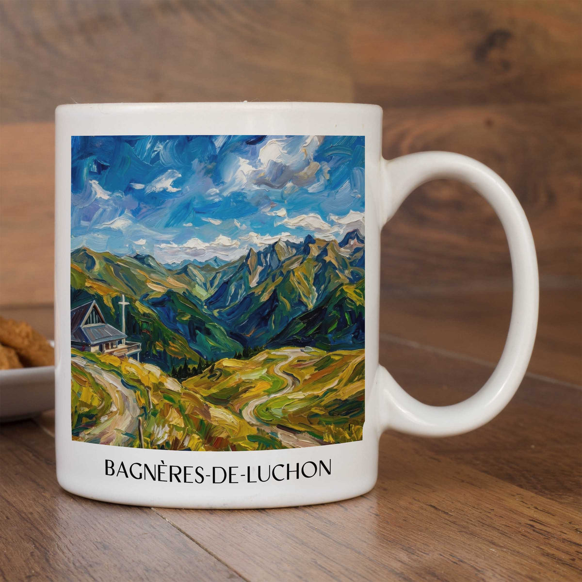 bagnères-de-luchon-luchonnais-frankreich-kaffeebecher-oil-painting-oelgemaelde