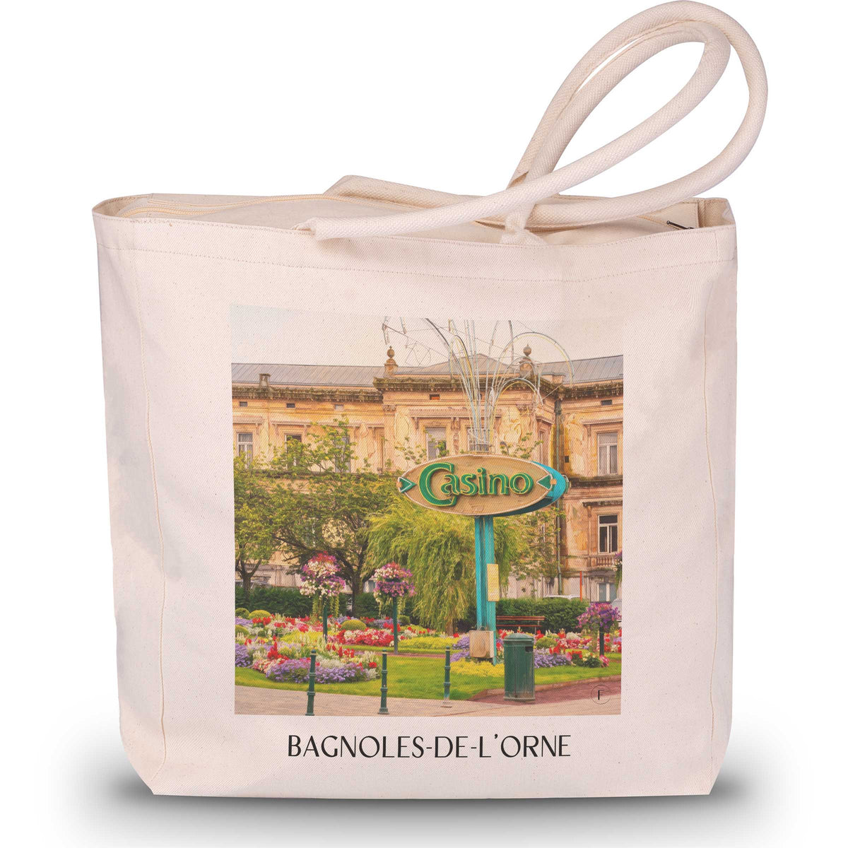 Bagnoles-de-l'Orne Shopping Tasche - Orne - Frankreich Tote Bag - Einkaufstasche im Ölgemälde Stil - favplace