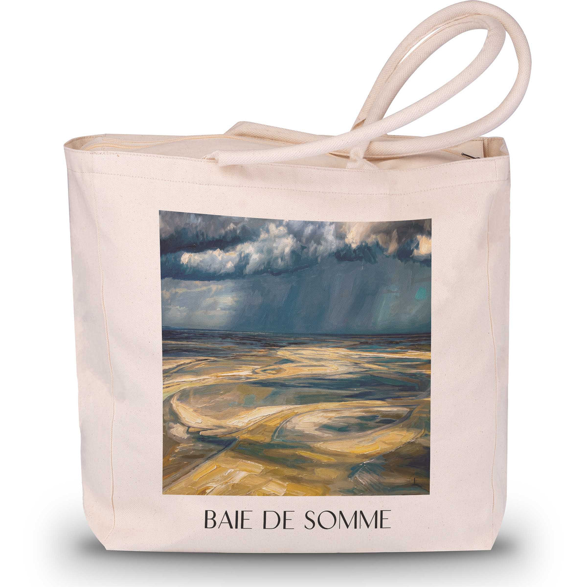 baie-de-somme-frankreich-frankreich-einkaufstasche-oil-painting-oelgemaelde